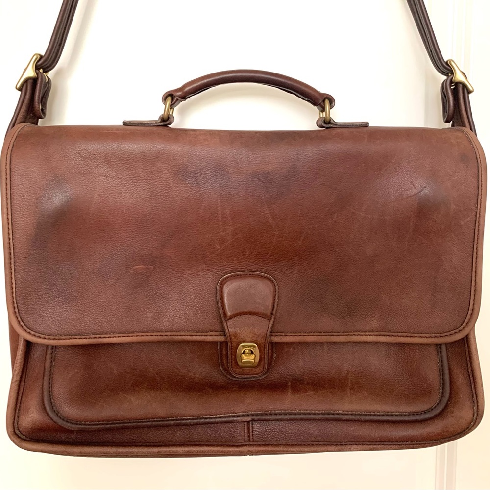 Original vintage Coach briefcase